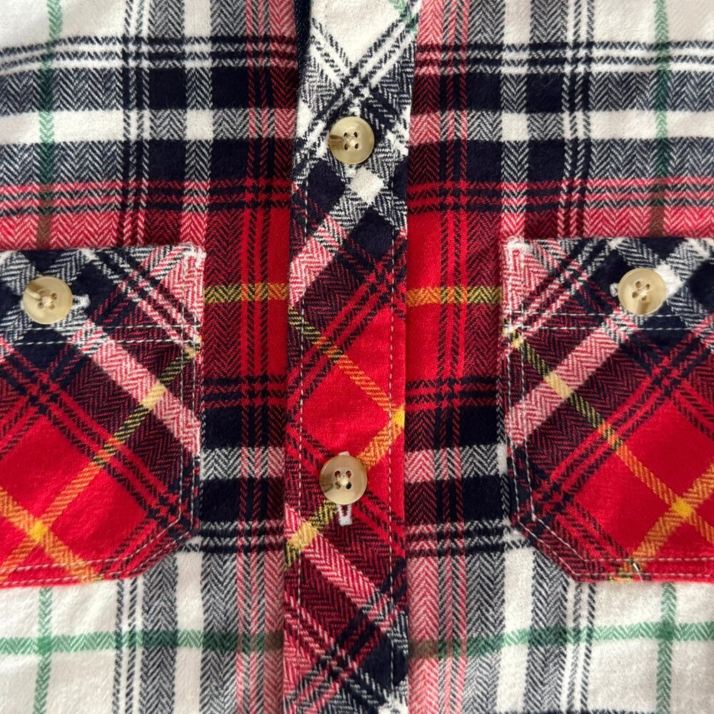 Hanna Andersson Plaid Flannel Shirt. 3T - Picture 2 of 6